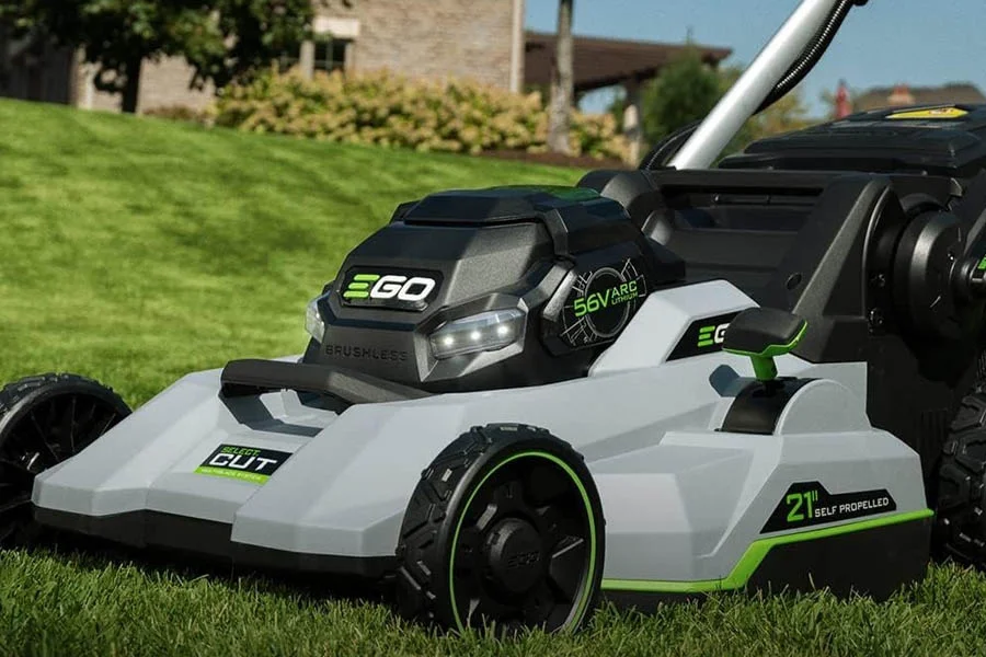 electric battery lawn mowers